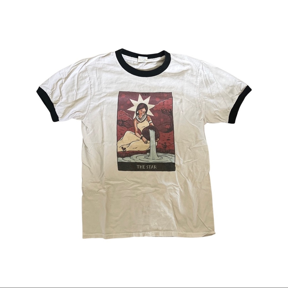 THE STAR tarot card t-shirt